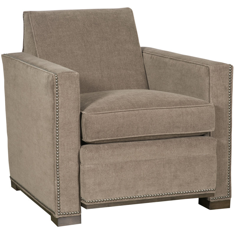 Michael Weiss Garvey Upholstered Armchair, Casa Blanca, Worthy Snow