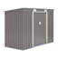 Rowlinson Trentvale Metal Pent Shed with Assembly-109248343-121675062