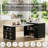 74" Kitchen Island Center With Extendable Drop Leaf Dining Table,Modern Farmhouse Prep Station With Storage