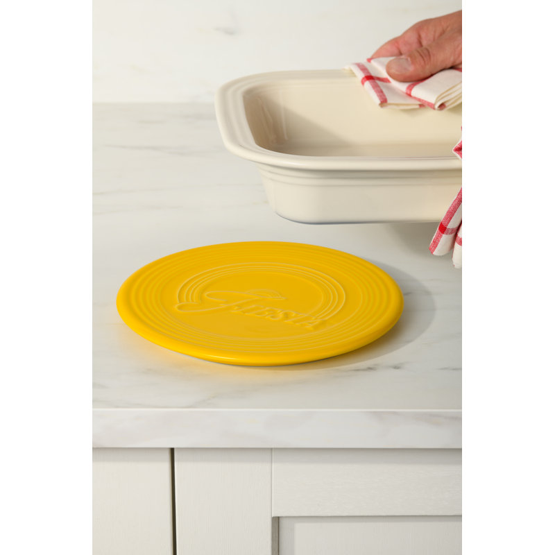 Fiesta Extra Large Trivet 8 1/4 Inch, Daffodil