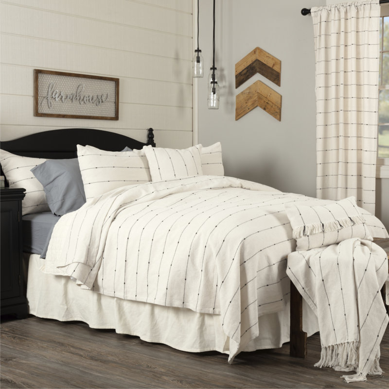 Farmcloth Stripe Queen Coverlet