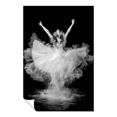 Dancing Ballerina Leap Pose - No Frame Print