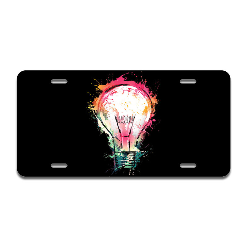 Idea Splash Aluminum Plate Frame