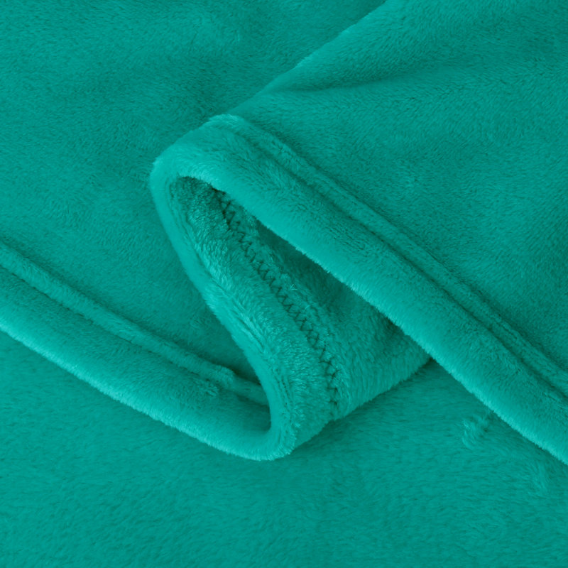 Couverture, Grand, Bleu sarcelle
