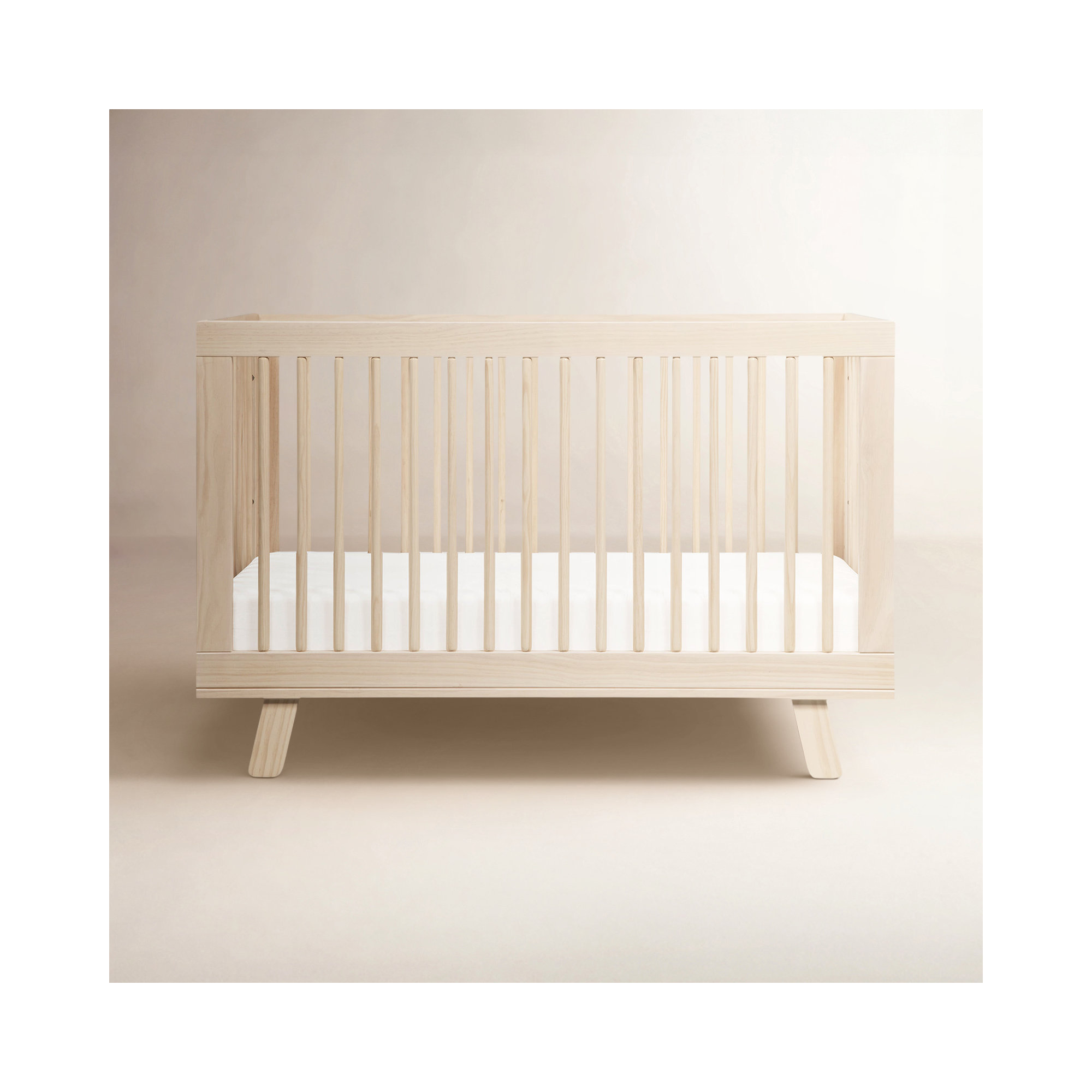 Hudson 3-in-1 Convertible Crib, Washed Natural