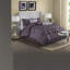 Elegant Plum Bedding Sets Polyester Comfort Queen Bedroom