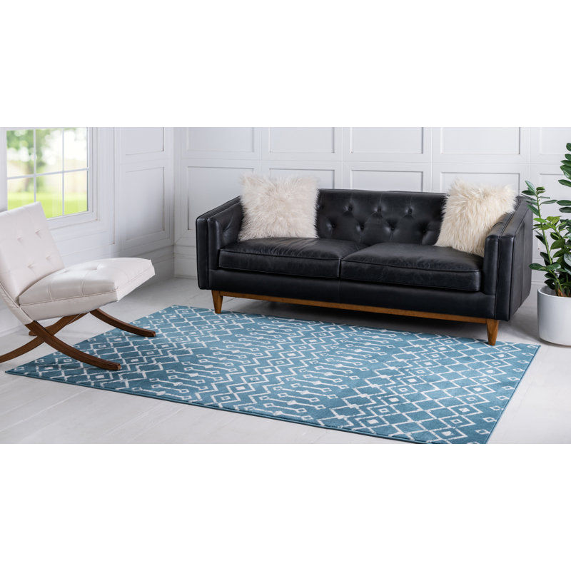 Moroccan Area Rug, Rectangle 183 x 274cm