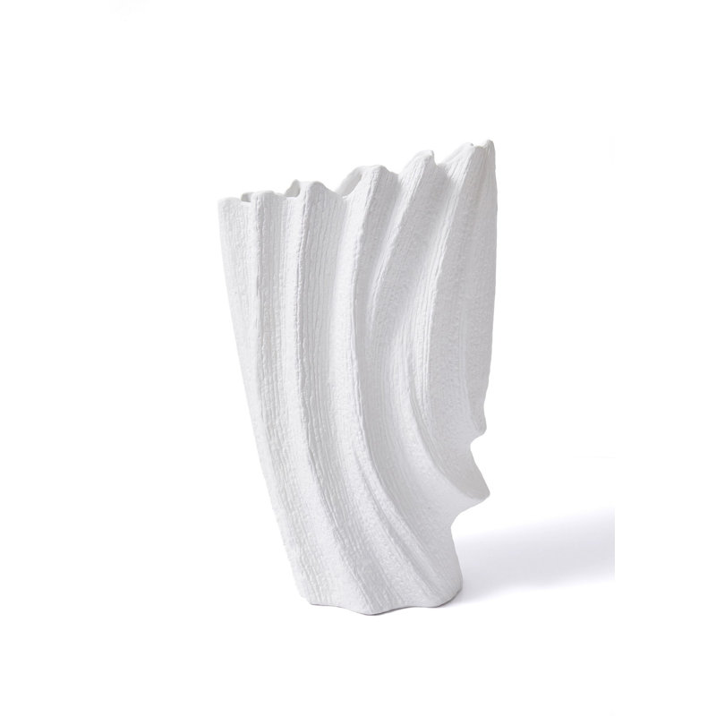 Vase, H 28 po x l 20 po x P 48 po