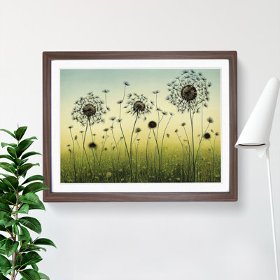 Dandelion Field Vol.3 - Framed Print