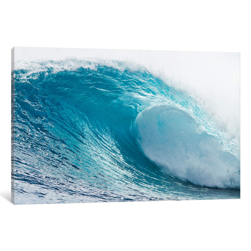 Plunging Waves I, Sout Pacific Ocean, Tahiti, French Polynesia by Panoramic Images - Print on Canvas, 101.6 cm H x 66.04 cm W