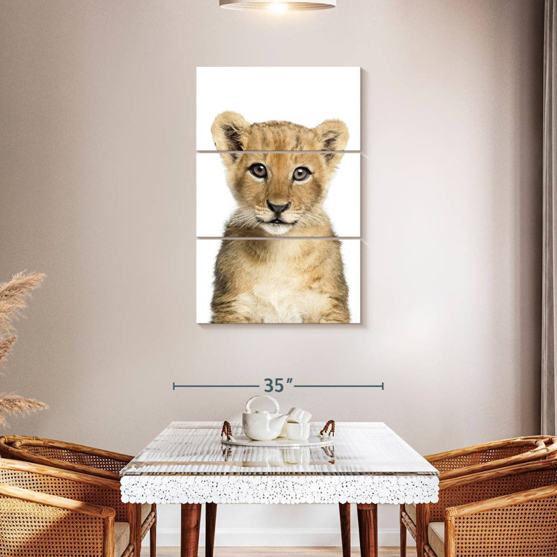 Brampt Adorable Baby Lion, 45" H x 28" W