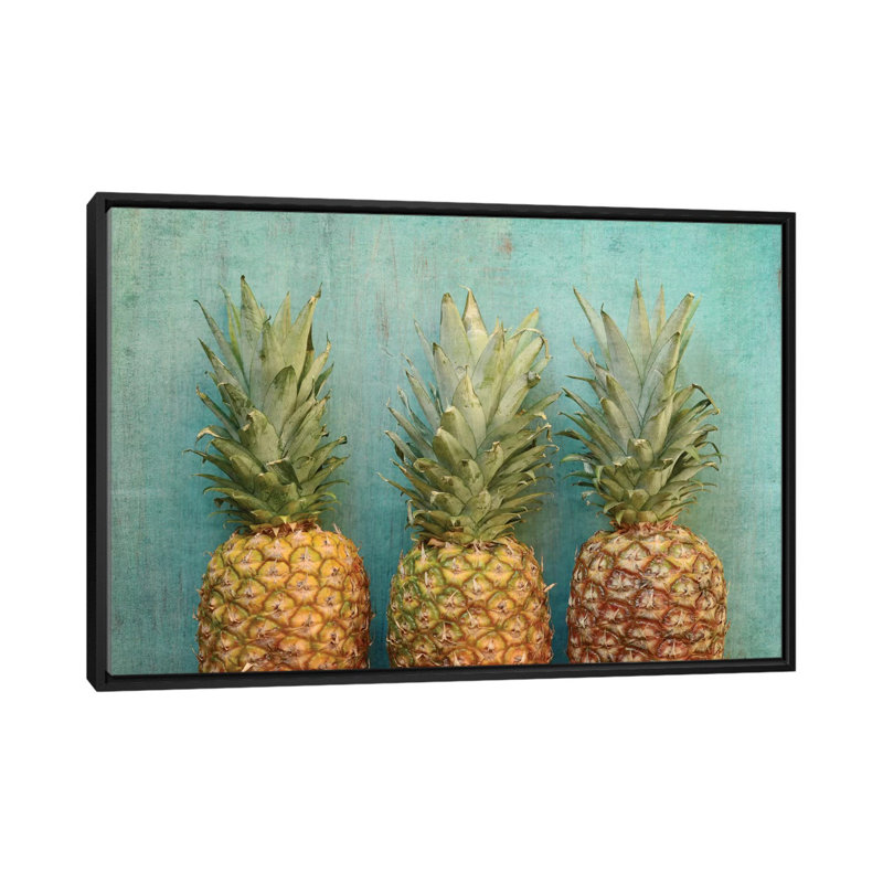 «Tropical» par Olivia Joy StClaire - reproduction de photo sur toile, H 18 po x l 26 po x P 1,5 po, Toile avec cadre noir