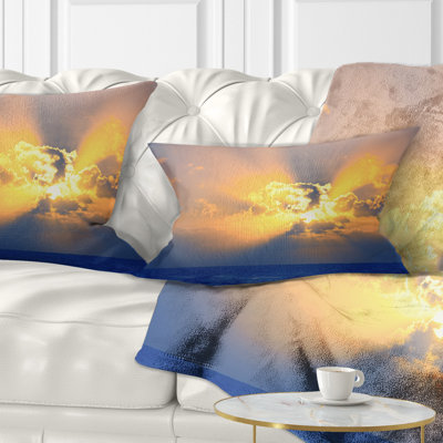 Coussin lombaire Scenic Sunset in Ocean