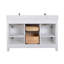 Ensemble de meuble-lavabo double l 54 po Ajhane-757792295