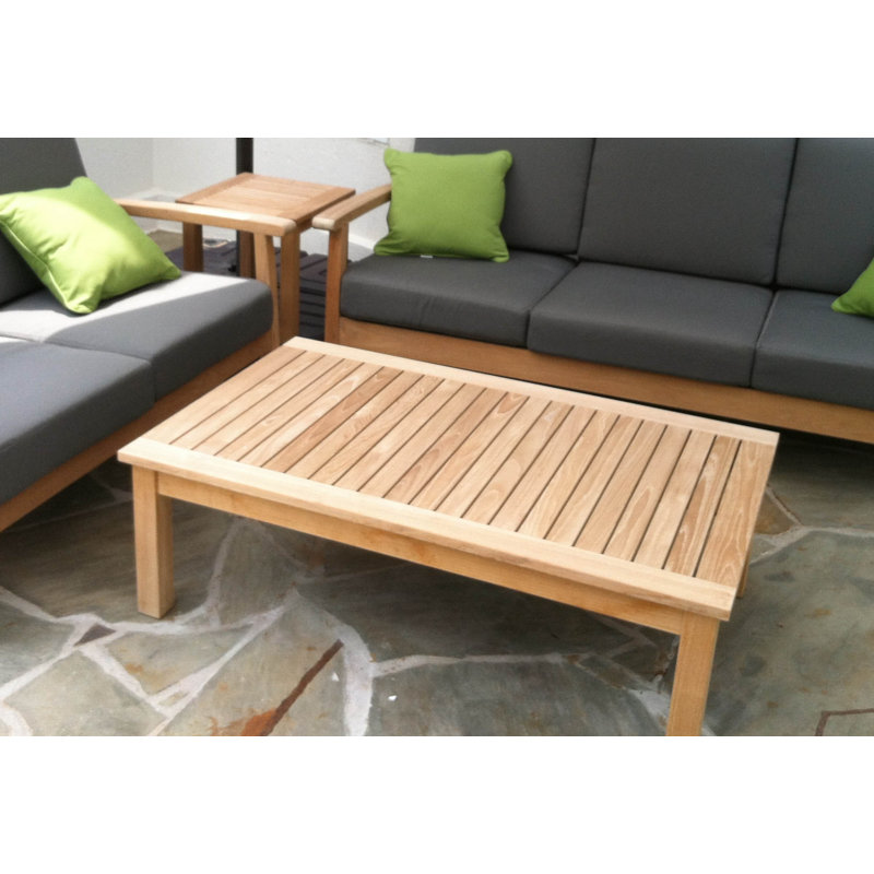 Rectangular Teak Outdoor Coffee Table
