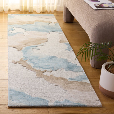 Jariyah Hand Tufted Performance Abstract Rug