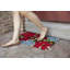 Tapis de porte d'extérieur 28 po x 17 po Cyle Forget Me Nots