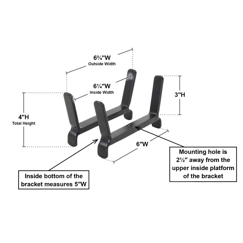 Dardar Metal Bracket Plant Stand