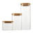 Glass Canister - Set of 3