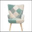Ensemble de fauteuil d'appoint avec repose-pieds, fauteuil de salon et repose-pieds-697884439