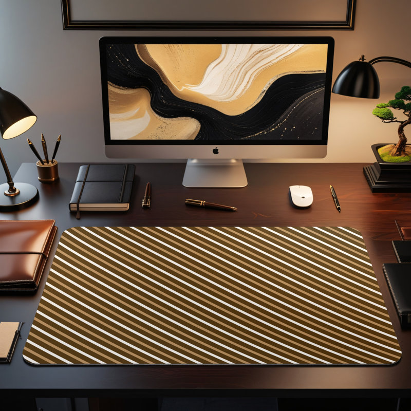 Polyester Desk Pad, 23.6x13.8