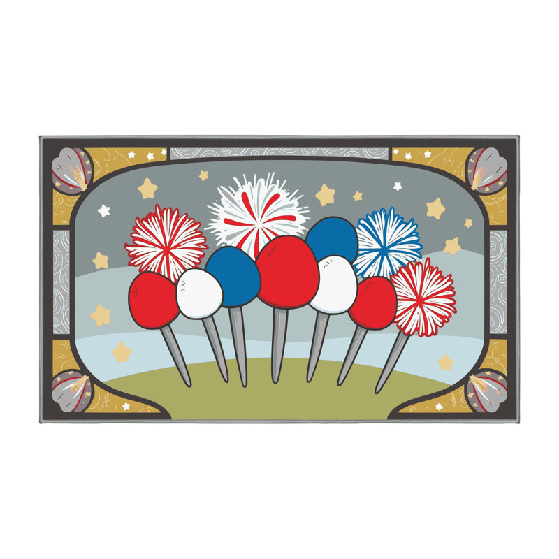 Tapis d'été Holiday The Aisle®, Rectangulaire 8 pi x 10 pi