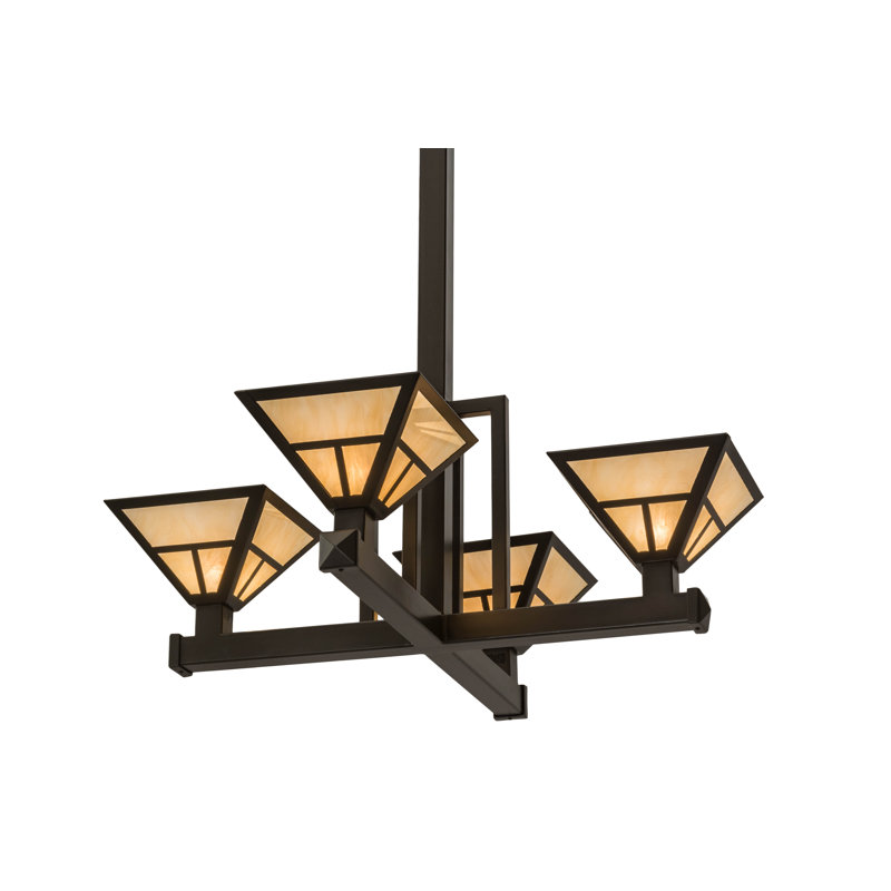 Kidsgrove 4 - Light Chandelier, 84" H x 12" W x 12" D