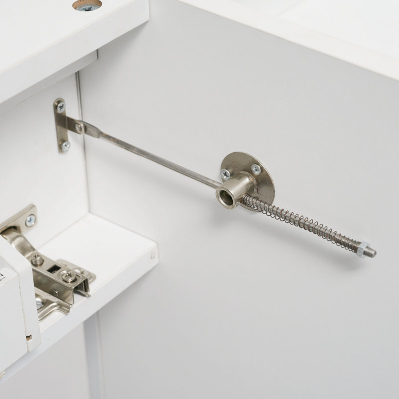 Meuble-lavabo 60 po avec lavabo SMC, White
