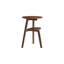 Table d'appoint 100% bois massif 2 niveaux