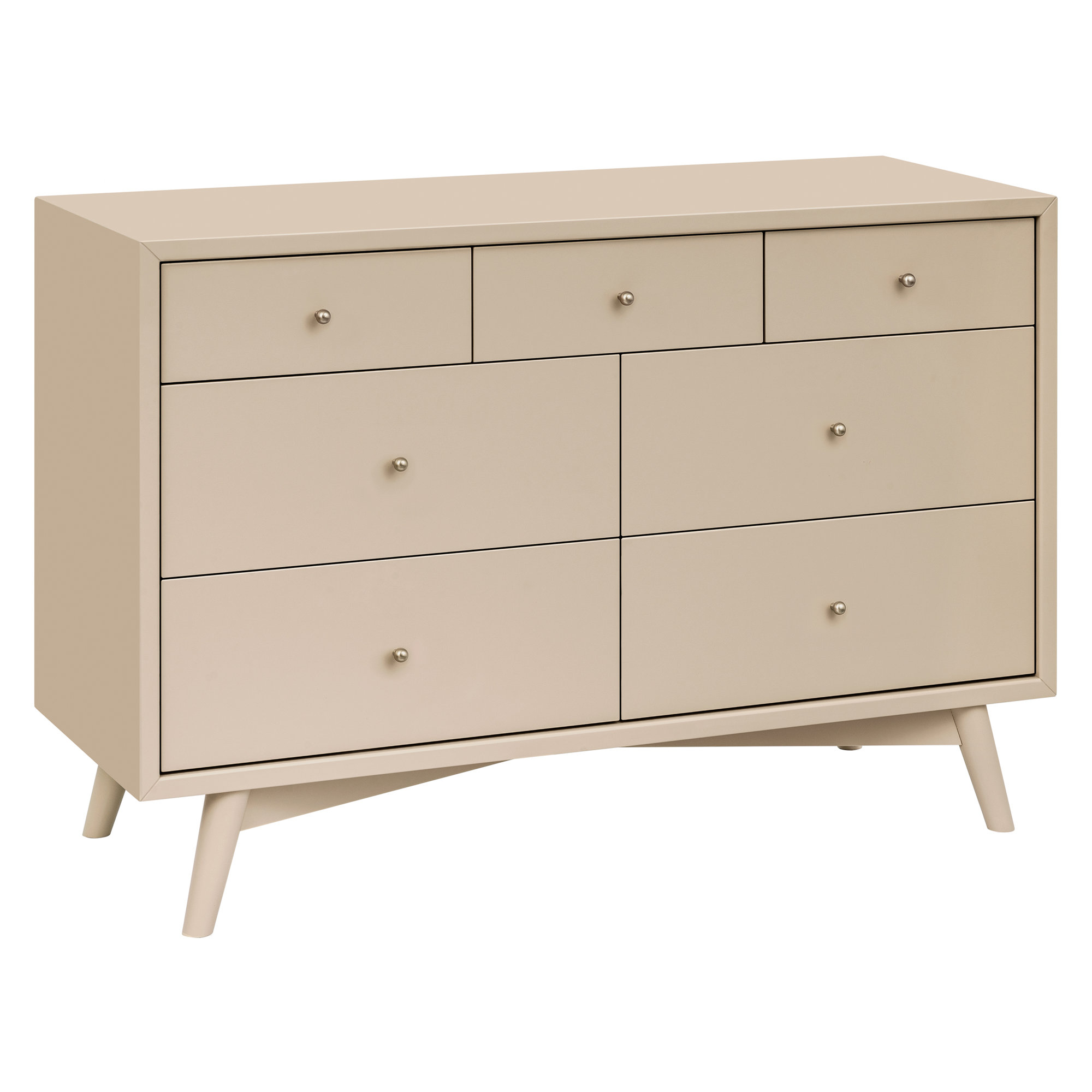 Palma Convertible Standard Nursery Furniture Set, Taupe