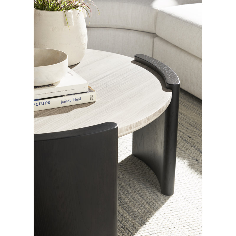 Form Stone Coffee Table, Casa Blanca