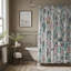 Rideau de douche standard 1 pièce Pastel Playful Lines-1157422511