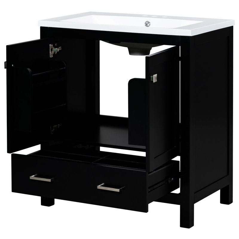 30"  Bathroom Vanity With Single Sink