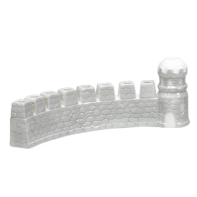 Porcelain Menorah