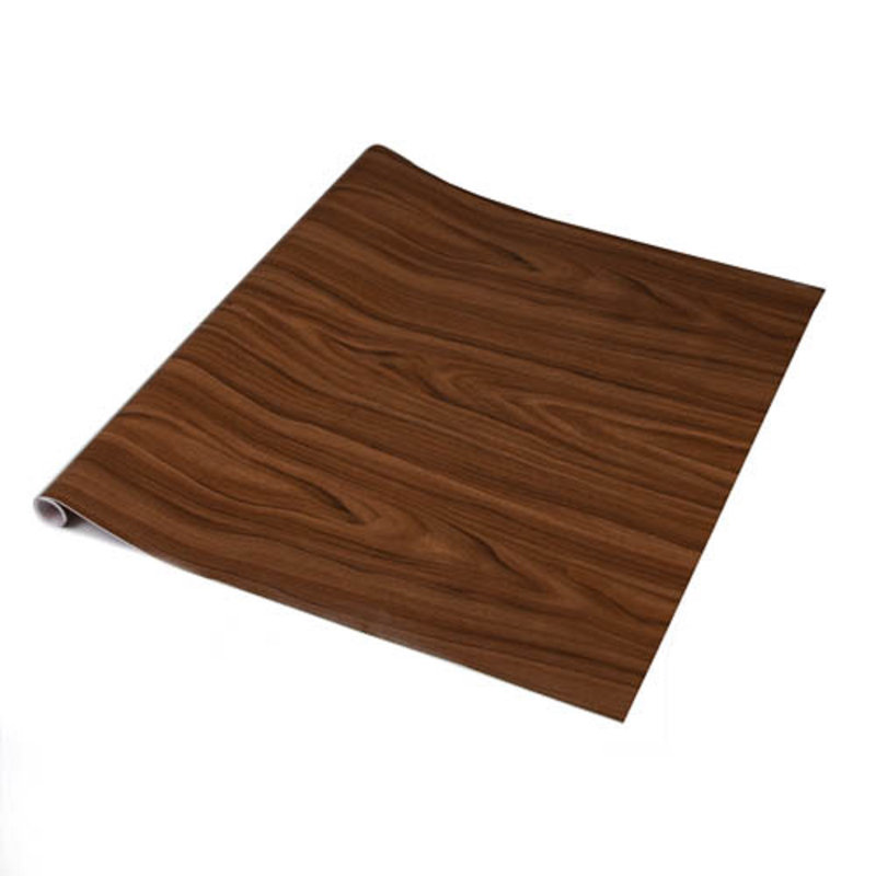 McCook 2m x 67.5cm Matte Peel & Stick Wallpaper Roll, Walnut Medium