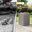 Boîte de livraison 48 gallons pour l'extérieur - Rangement en résine imperméable et verrouillable pour porche, patio et bord de la route-130784826