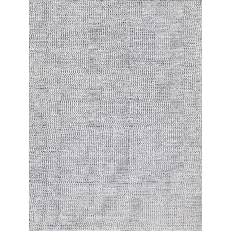 Gamma Area Rug in Silver, Rectangle 10' x 14'