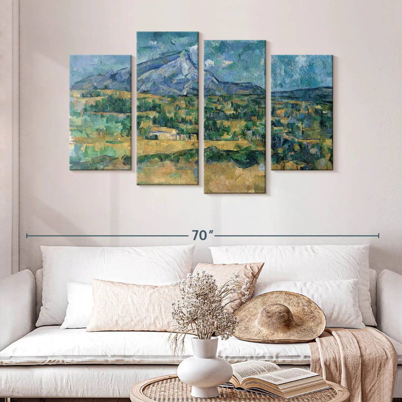 Alvord Mont Sainte-Victoire, H 32 po x l 52 po