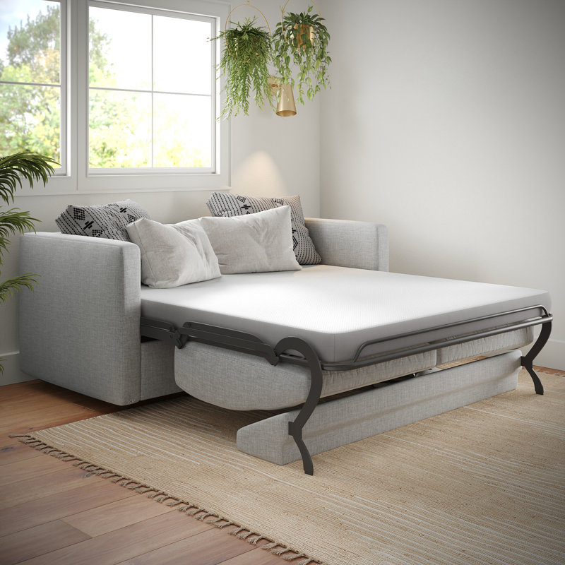 Cooling Memory Foam Mattress In A Box For Sleeper Sofa Or Dorm, Full / Double