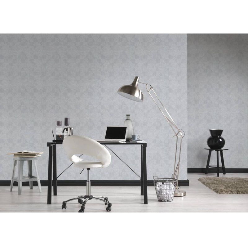 Rouleau de papier peint L 33 pi x l 21 po, Gris clair