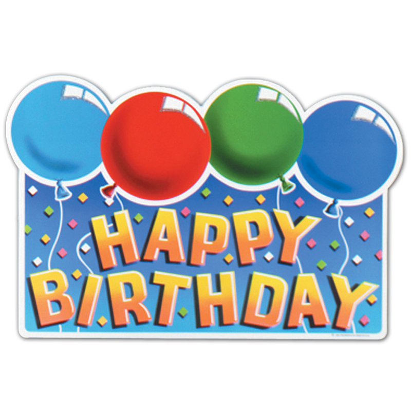 Enseigne joyeux anniversaire scintillant