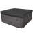 Excellence 3-4 Person 41-Jet Lounger Hot Tub Spa with Bluetooth Stereo, 3 Pumps, LED Lighting, Insulated Cover Included