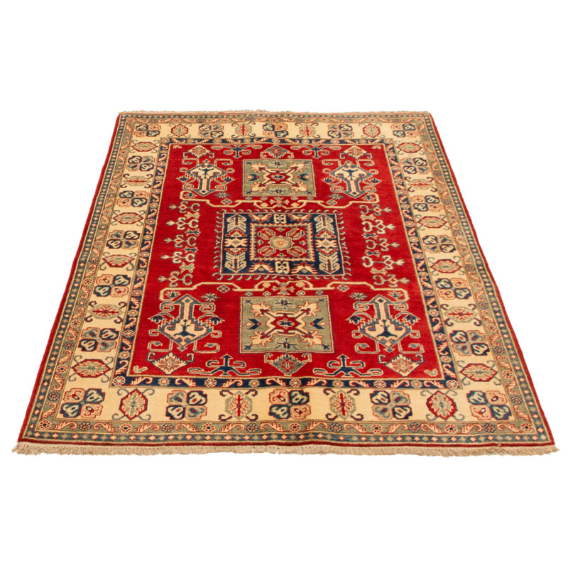 Tapis rouge Finest Gazni 5 pi 1 po x 6 pi 5 po