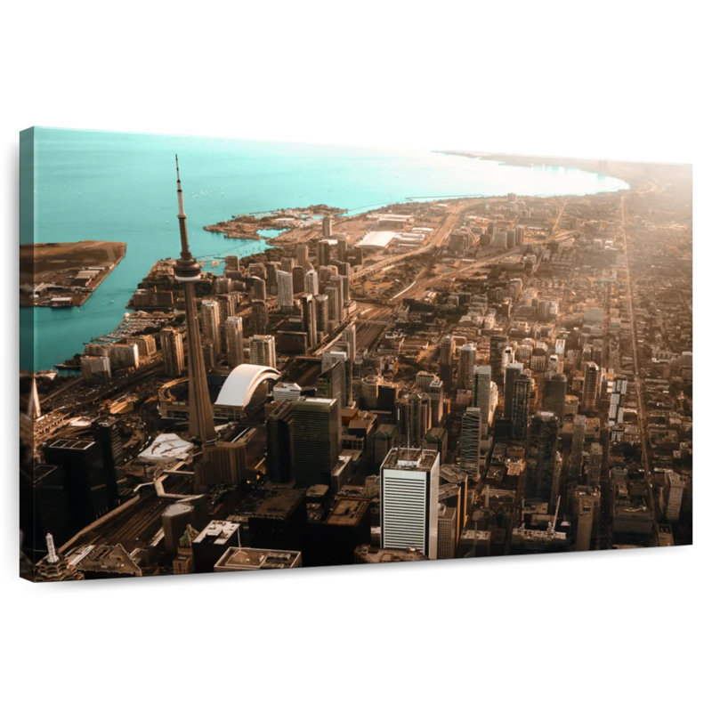 Nicci Toronto d'en haut, H 8 po x l 12 po