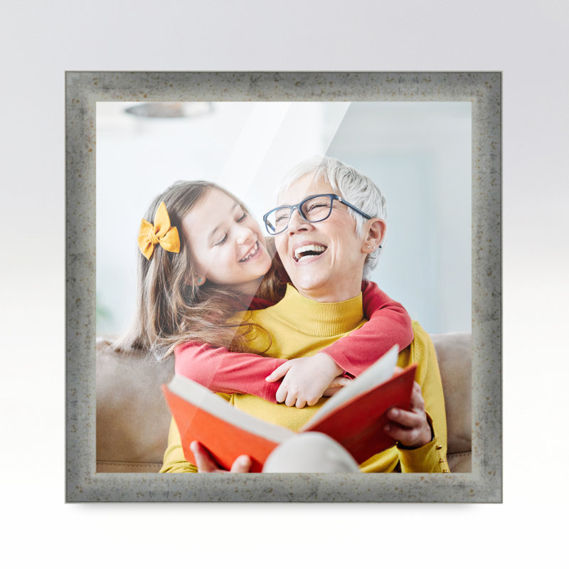 Cadre photo Emsal, L 19 po x H 19 po, Argent