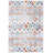 Evangelyn Geometric Blue Rust/Ivory Area Rug-71752343