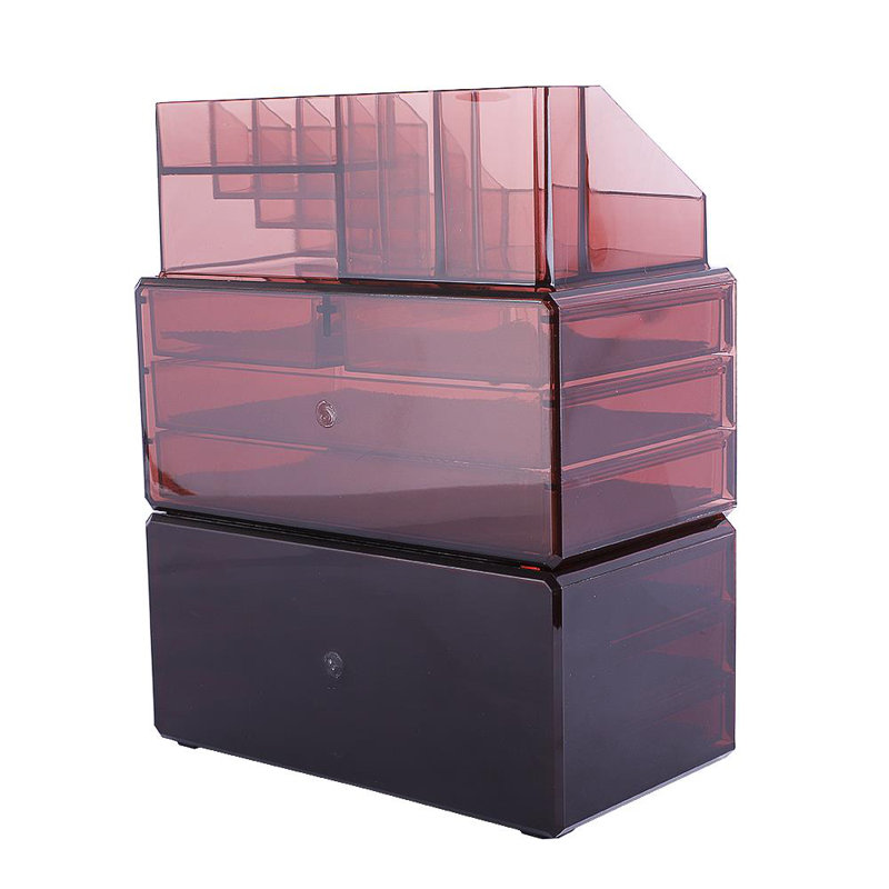 Organisateurs de maquillage Olette Cosmetiques, Brun