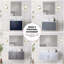Meuble-lavabo simple 30 po de largeur x 22 po de profondeur, comptoir en marbre de Carrare-346470965-346470960-346470961