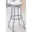 Tabouret de bar pivotant en métal blanc Midge (ensemble de 2)