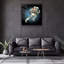 Superbe peinture murale en verre trempé 23,6 po x 23,6 po | 100% verre trempé d'une épaisseur de 0,16 pouce, imprimé UV pour des couleurs éclatantes | Parfait pour la décoration intérieure, le salon et les espaces de bureau, design durable et élégant-235439077